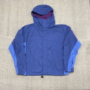 NIKE ACG Windbreaker jacket mens Small blue zip‎ up